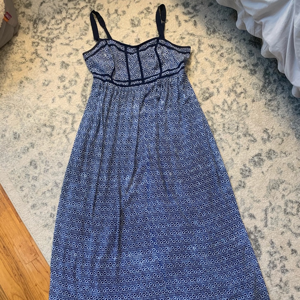 Printed maxi dress